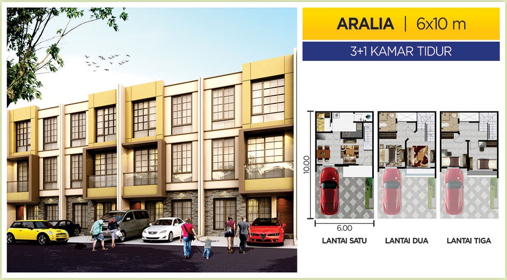 PIK 2 Cluster Miami Aralia 6x10