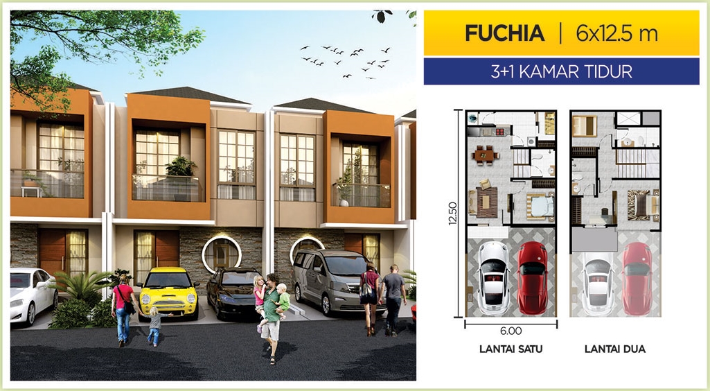 PIK 2 Cluster Miami Fuchia 6x12.5